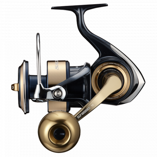 DAIWA（釣り） Daiwa ダイワ 20SALTIGA ソルティガ18000 20000 85mmマシンカットハンドル 美品